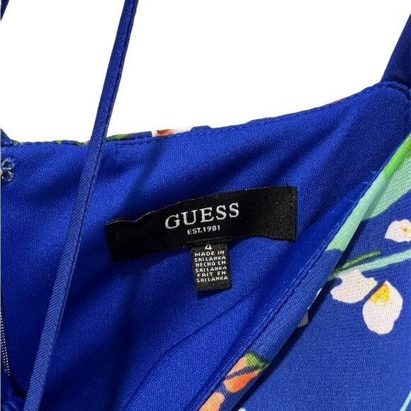 GUESS Women’s Long Sleeve Floral Dress - Picture 9 of 12